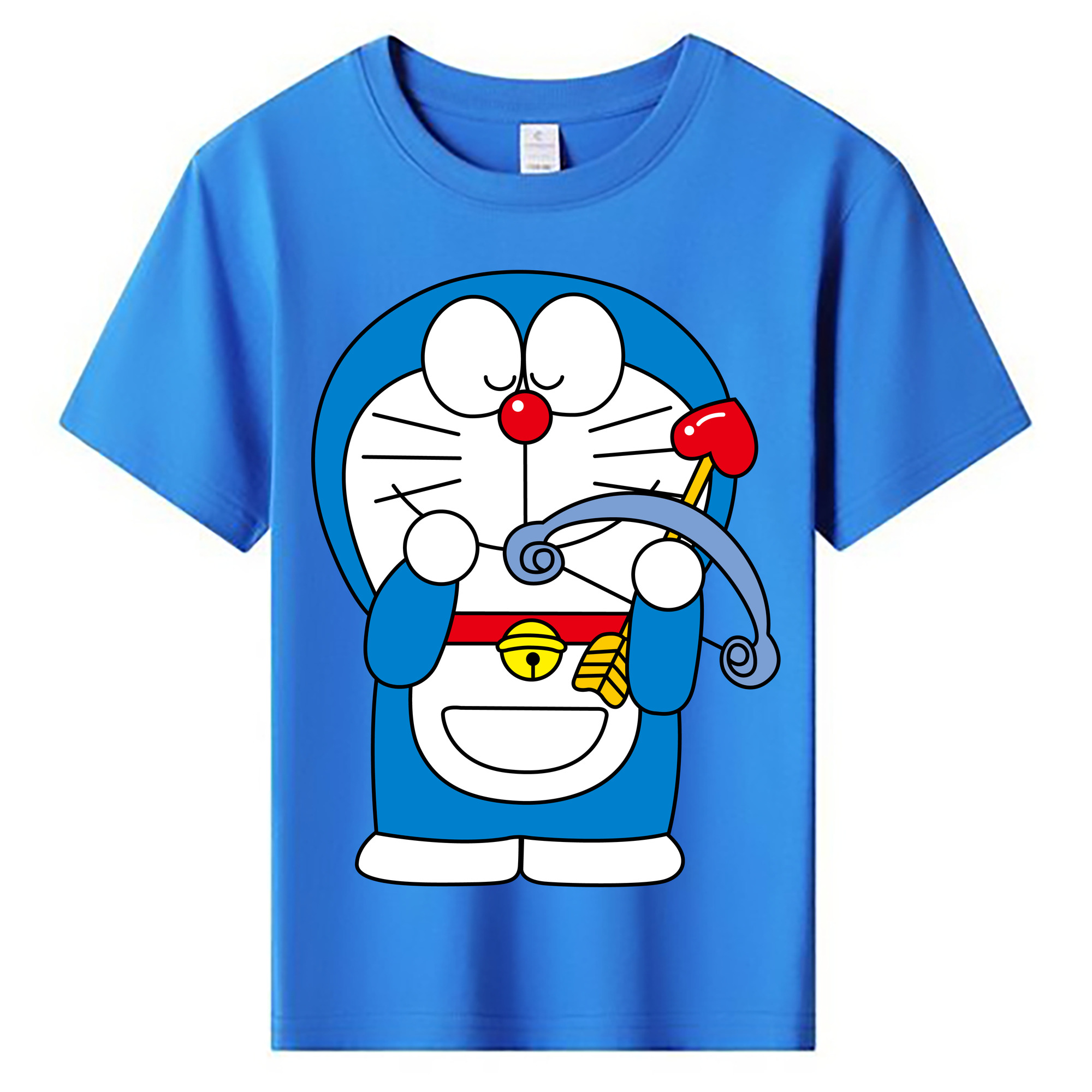（画像用） ドラえもん Doraemon 綿100％キッズTシャツ（フロントプリント）